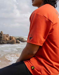 AMAZING LANKA GRAPHIC PRINTED OVERSIZED T - SHIRT