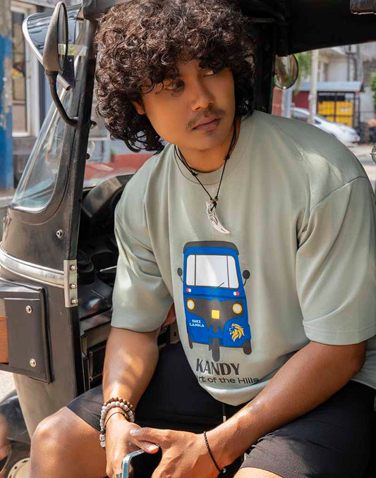 GRAPHIC PRINTED OVERSIZED T - SHIRT