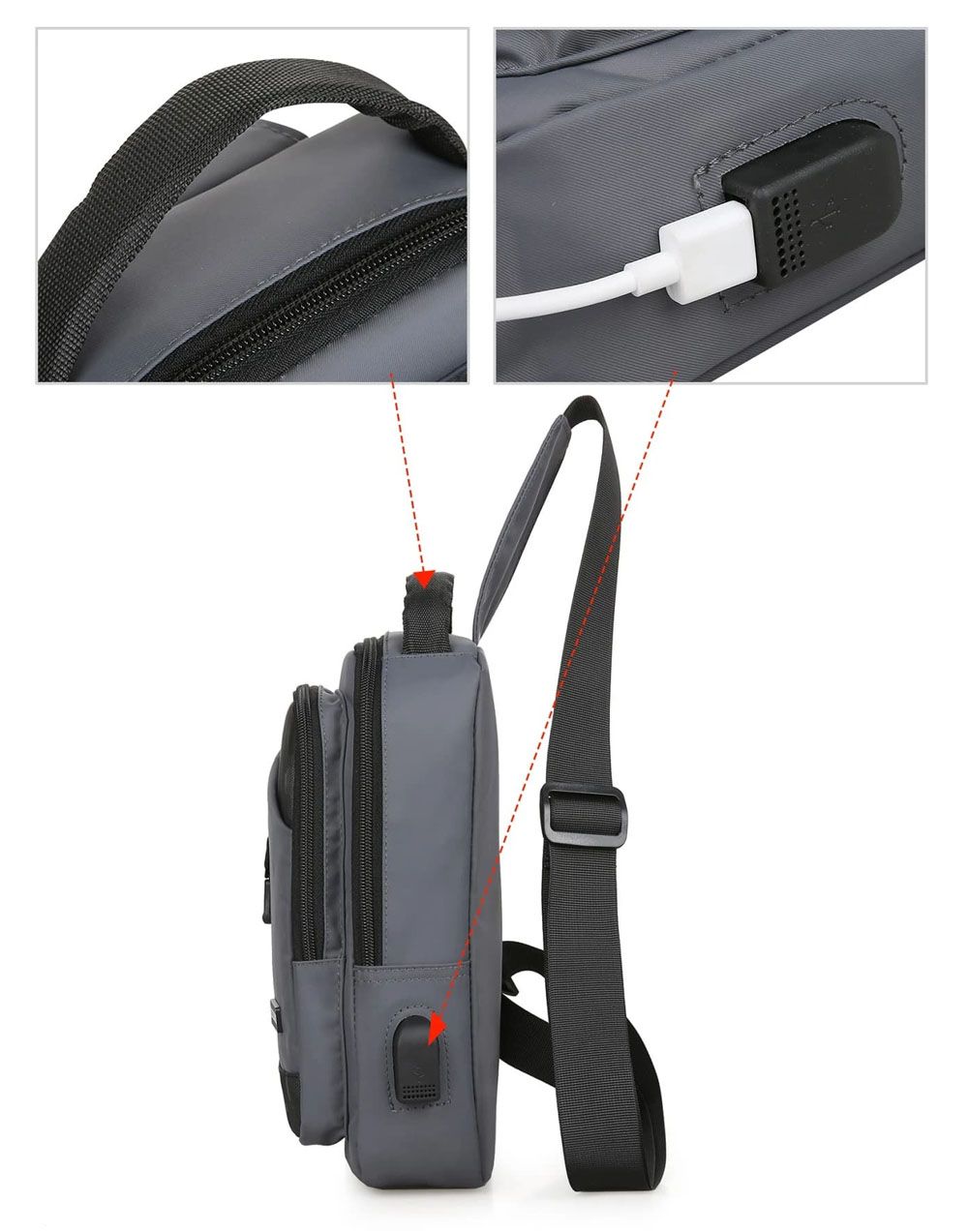 0204300023GRY-FRE-a_Cross Body Bag_Fashion Bug Sri Lanka