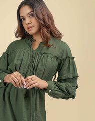 03-0310901583GRN (3)_Ladies_Long Top_Fashion Bug Sri Lanka