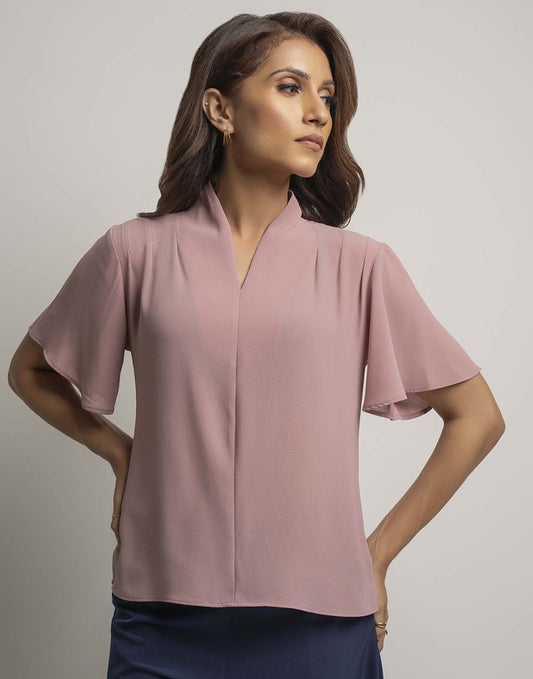 AMANI SOLID COLOR TOP