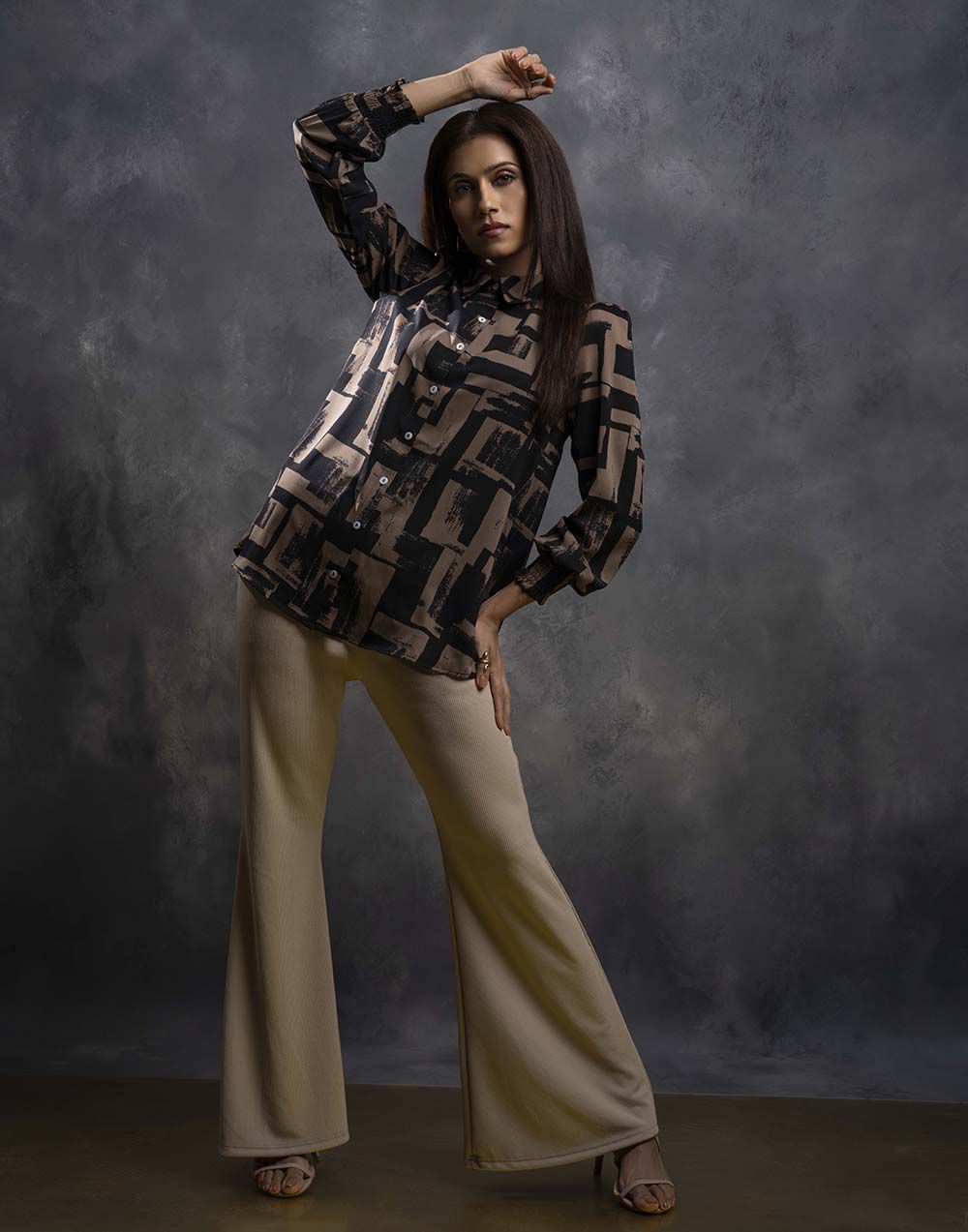 0300917172BK (1)_Ladies_Blouse_Fashion Bug Sri Lanka