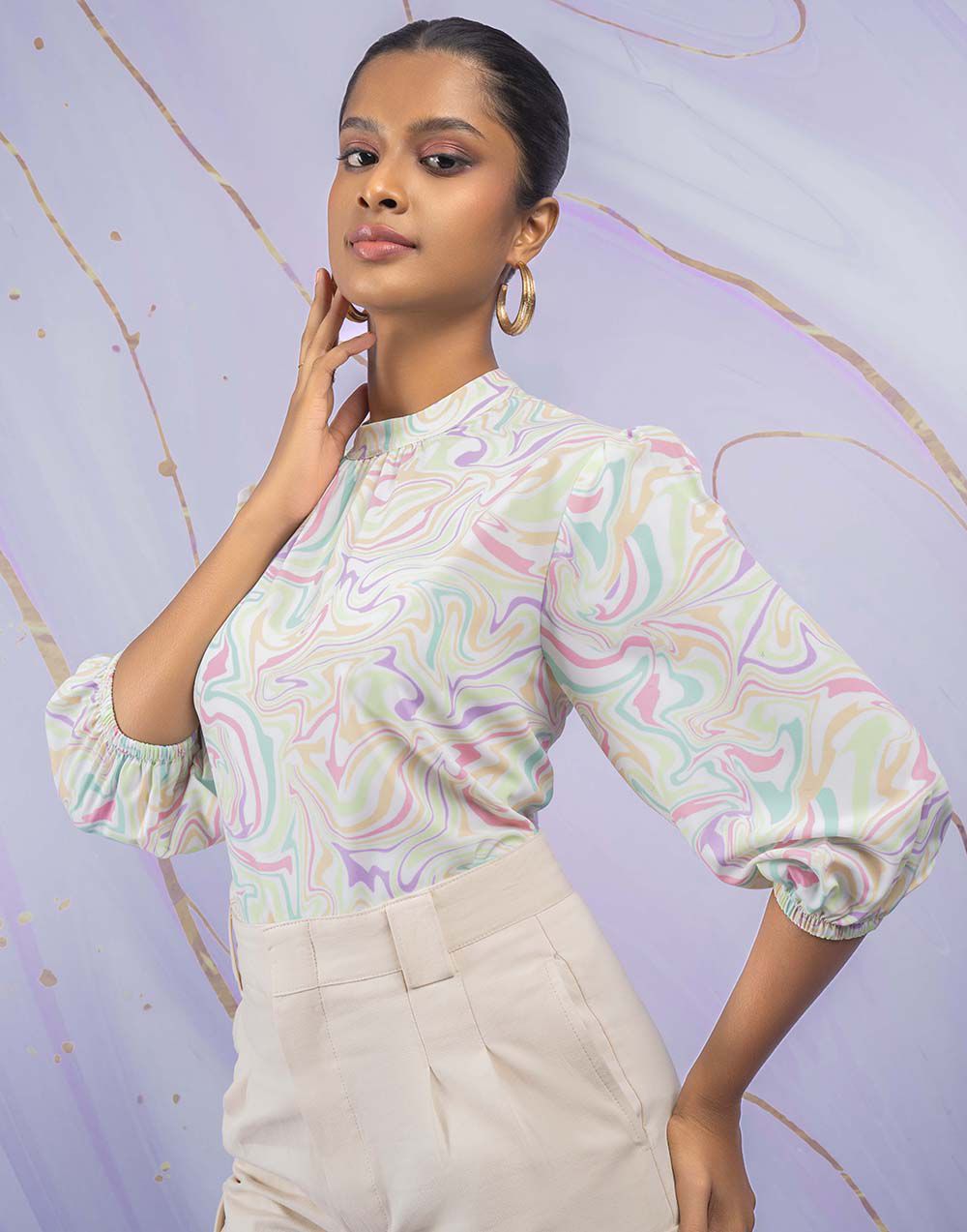 0300917400GRN-001 (3)_Ladies Blouse_Fashion Bug Sri Lanka