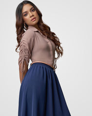 0300917412BRN (1)_Ladies_Blouse_Fashion Bug Sri Lanka