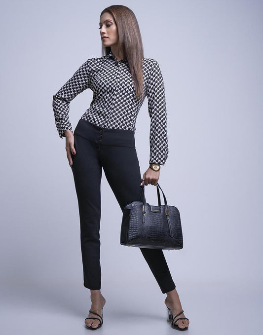 0300917430BK (1)_Ladies_Blouse_Fashion Bug Sri Lanka