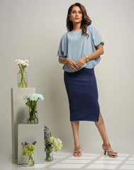 AMANI BUTTERFLY SLEEVE TOP