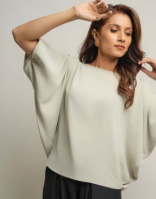 AMANI BUTTERFLY SLEEVE TOP