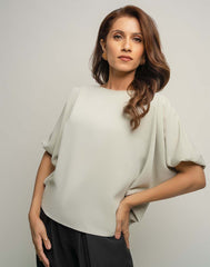 AMANI BUTTERFLY SLEEVE TOP