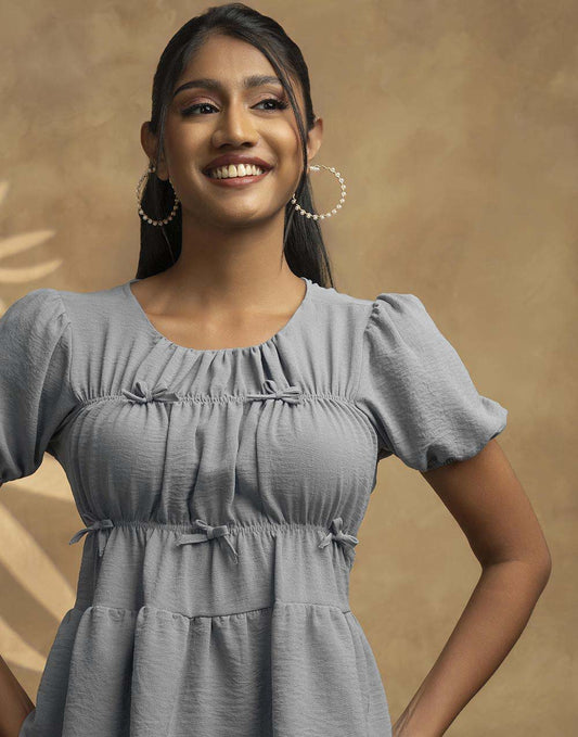 GIVO SHORT SLEEVE CASUAL TOP