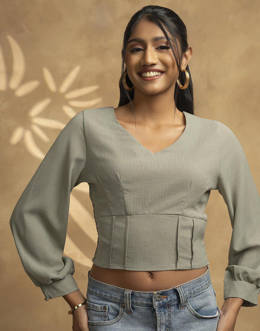 0300917475GRN (3)_Ladies_Blouse_Fashion Bug Sri Lanka Clothing