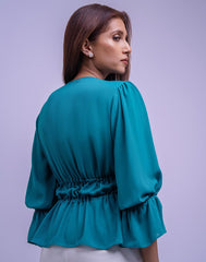 AMANI TIE-UP FORMAL TOP