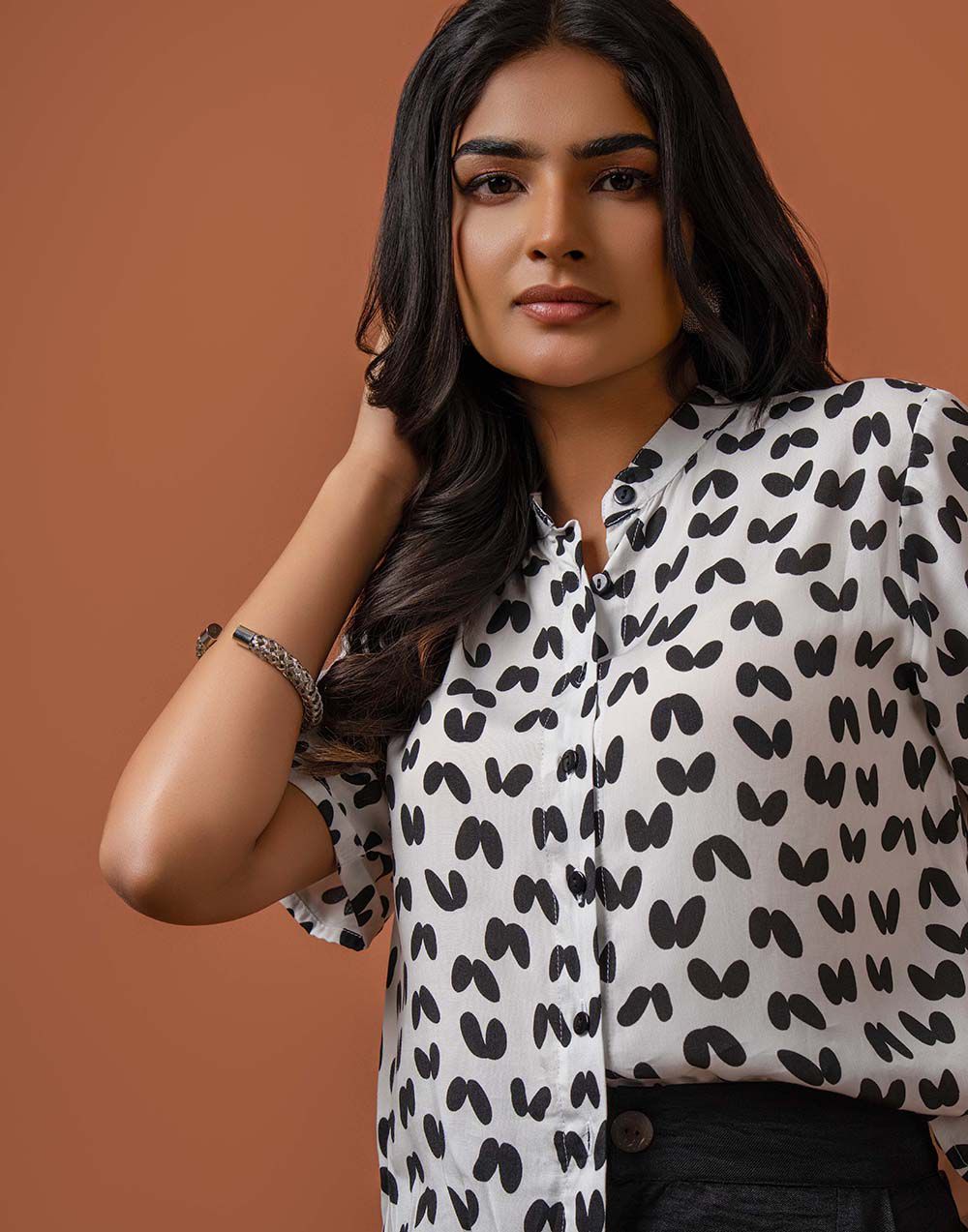 GIVO PRINTED TOP