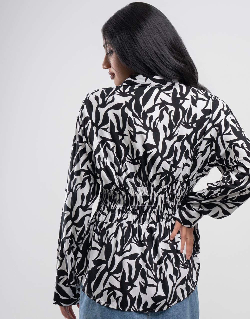 GIVO ORNAMENTAL PRINTED TOP