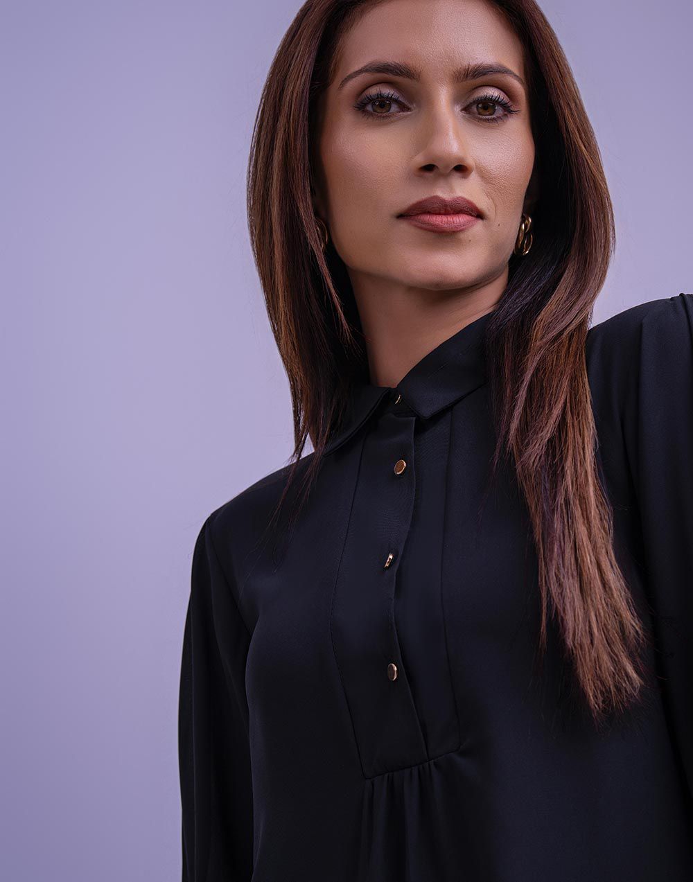 AMANI MIDI SLEEVE FORMAL TOP