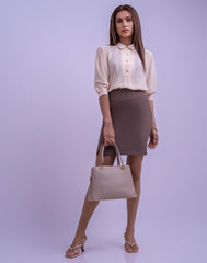 AMANI MIDI SLEEVE FORMAL TOP