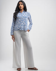 GIVO  PRINTED SHIRT TOP