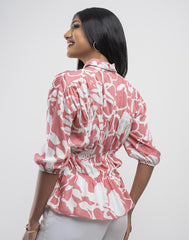 GIVO ORNAMENTAL PRINTED TOP