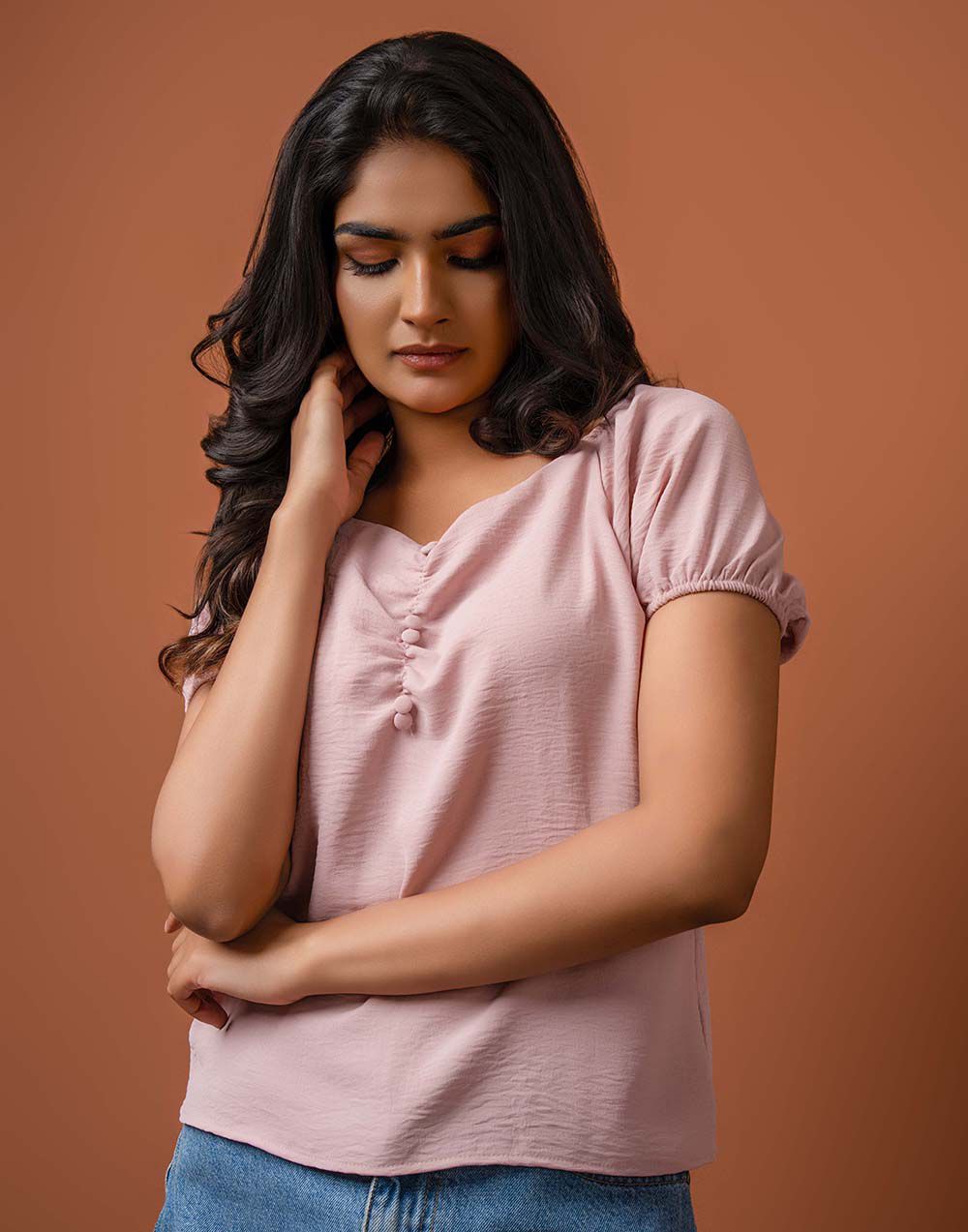 GIVO PLAIN TOP