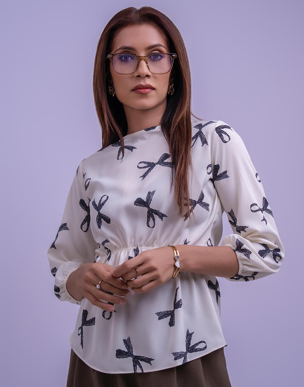 AMANI PRINTED TOP