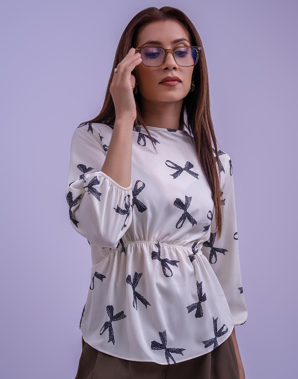AMANI PRINTED TOP