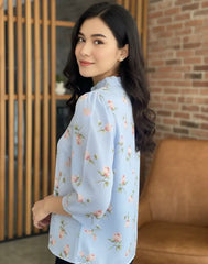 AMANI CASUAL PRINTED BLOUSE