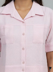 GIVO SHORT SLEEVE CROP TOP