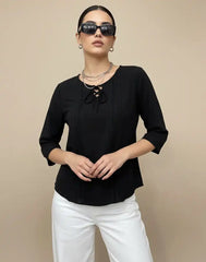 GIVO SHORT SLEEVE BLOUSE
