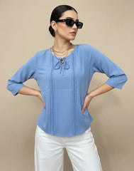 GIVO SHORT SLEEVE BLOUSE