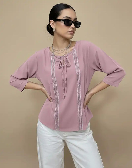 GIVO SHORT SLEEVE BLOUSE