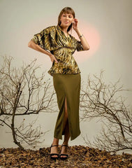 AMANI RELAXED FIT PRINTED TOP