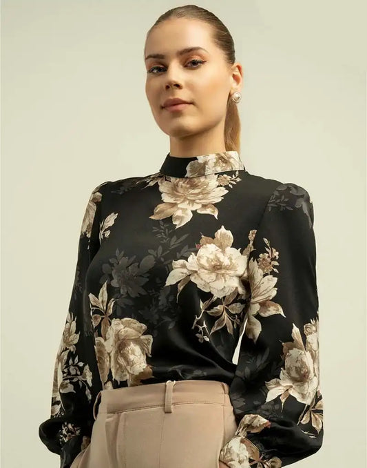 AMANI PRINTED TOP