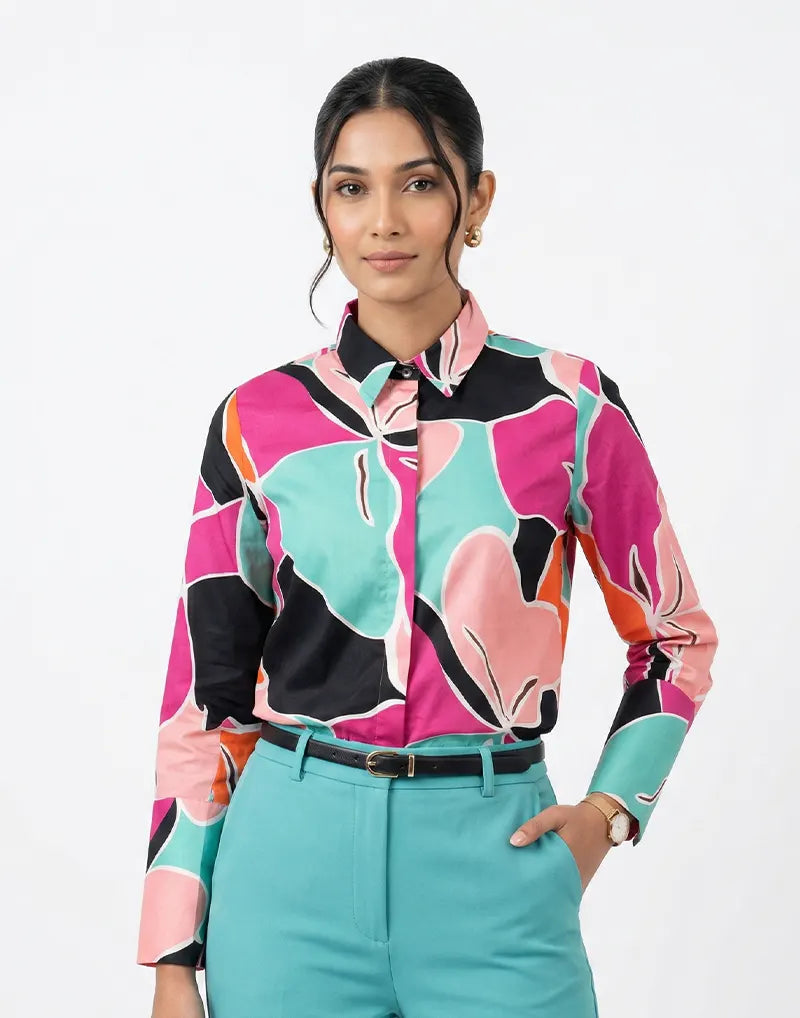 AMANI LADIES PRINTED TOP