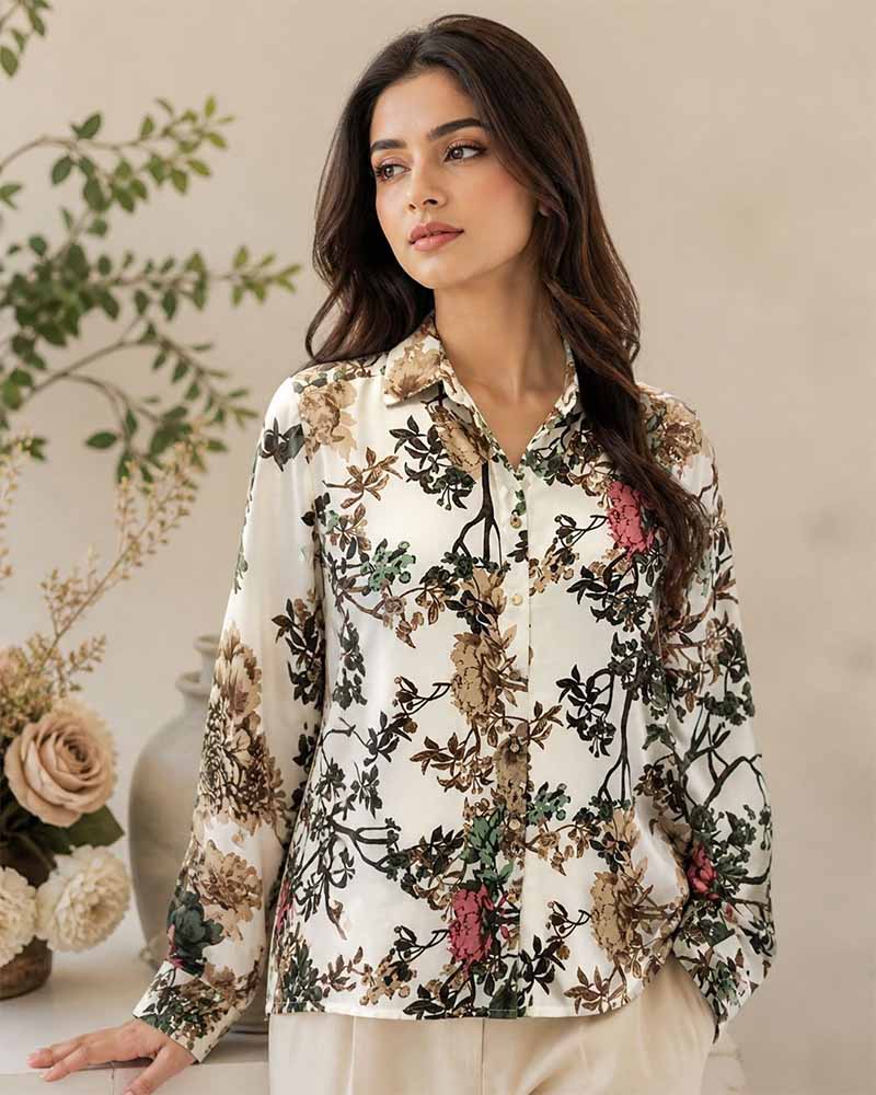 AMANI FLORAL PRINTED TOP