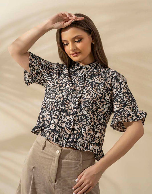 GIVO PRINTED TOP