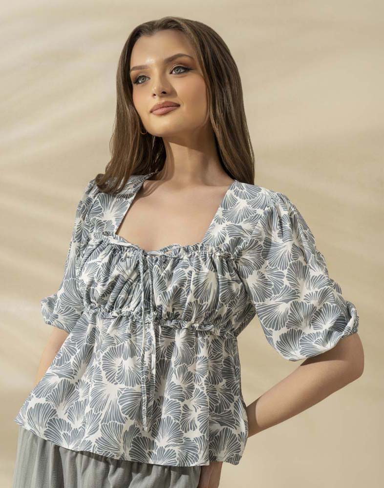 GIVO PRINTED TOP