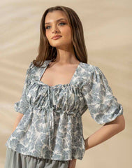 GIVO PRINTED TOP