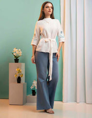 GIVO EMBROIDERED TOP