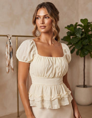 LADIES SHORT SLEEVE TOP