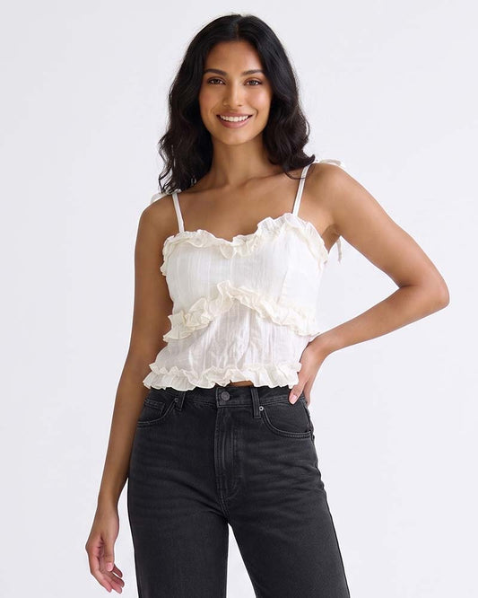 Ladies Sleeveless Blouse Top