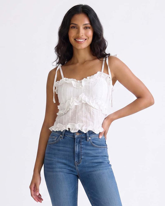 Ladies Sleeveless Blouse Top
