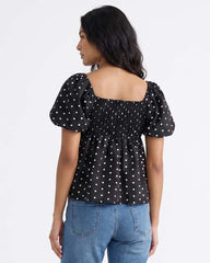LADIES SHORT SLEEVE TOP