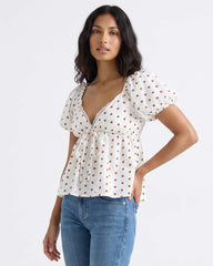 LADIES SHORT SLEEVE TOP
