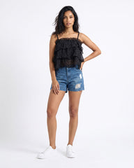 Ladies Sleeveless Blouse Top