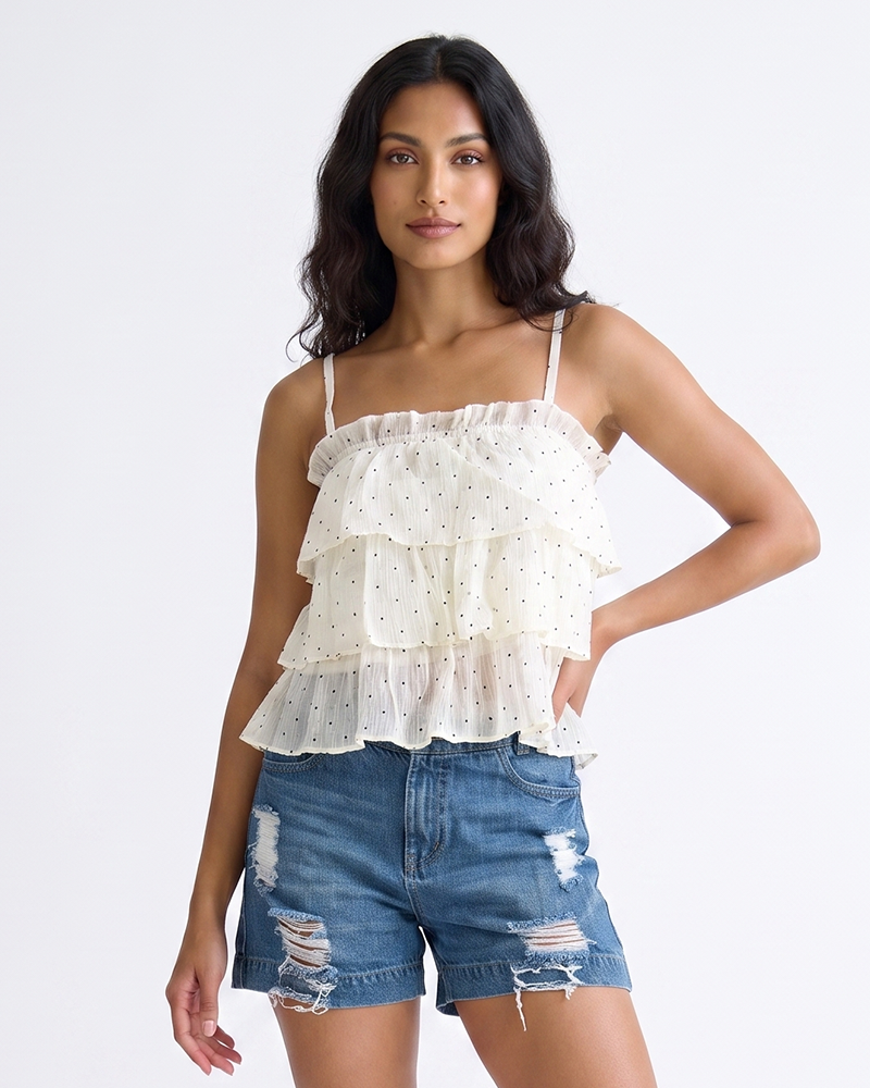 Ladies Sleeveless Blouse Top