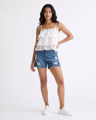 Ladies Sleeveless Blouse Top