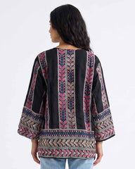 Ladies Embroidered Kaftan Blouse Top