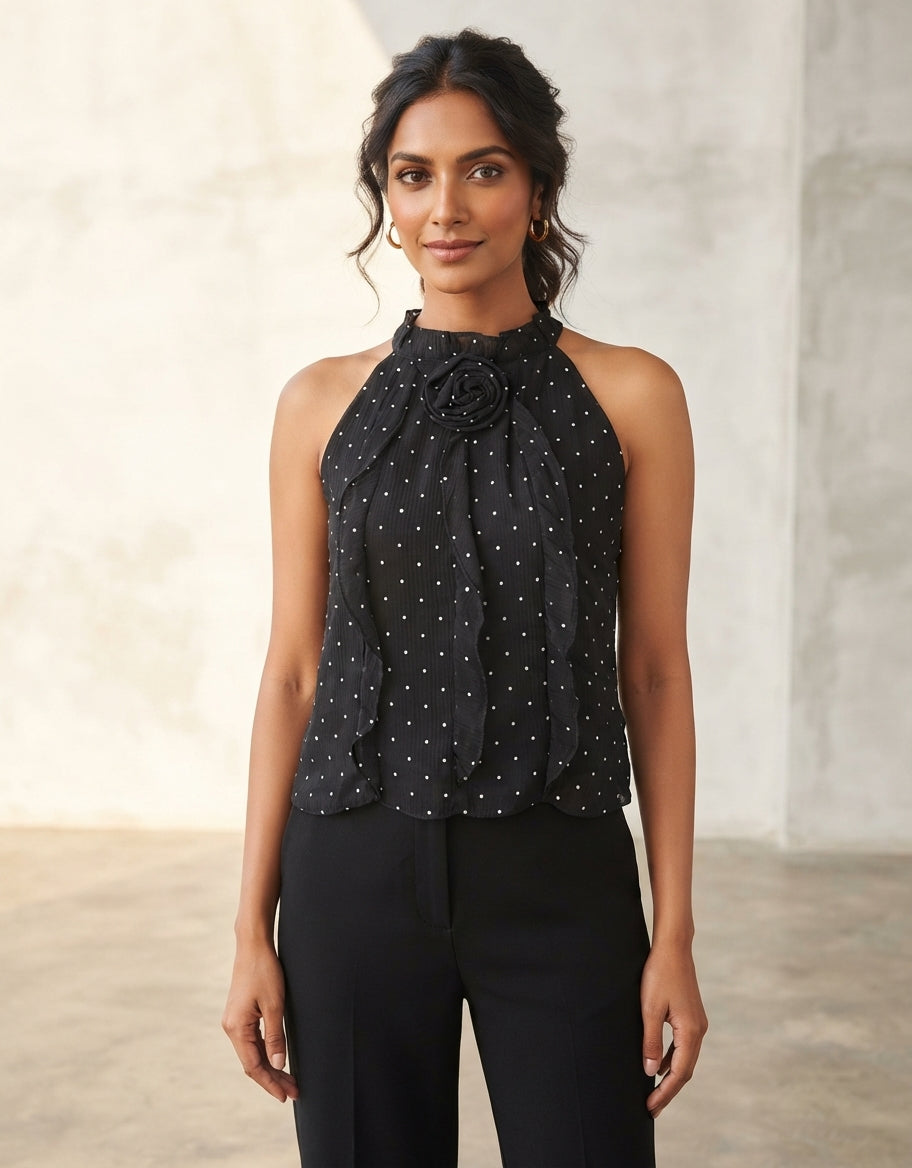 LADIES SLEEVELESS TOP