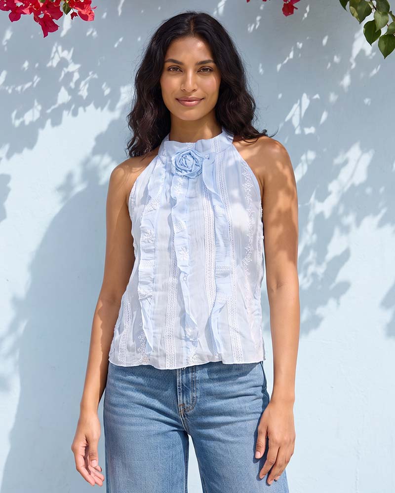 LADIES SLEEVELESS TOP
