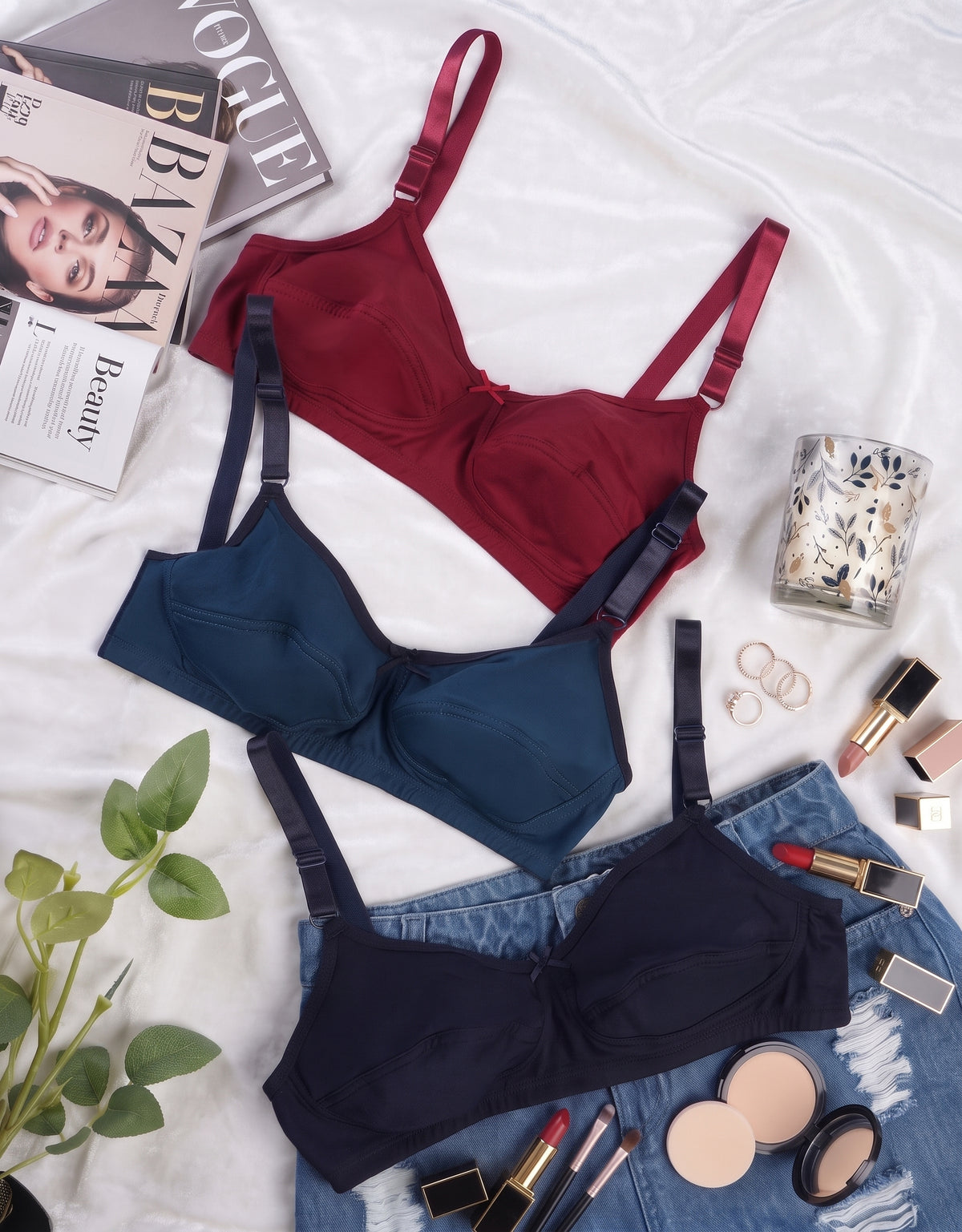 Women's Seamless Non Padded Bra