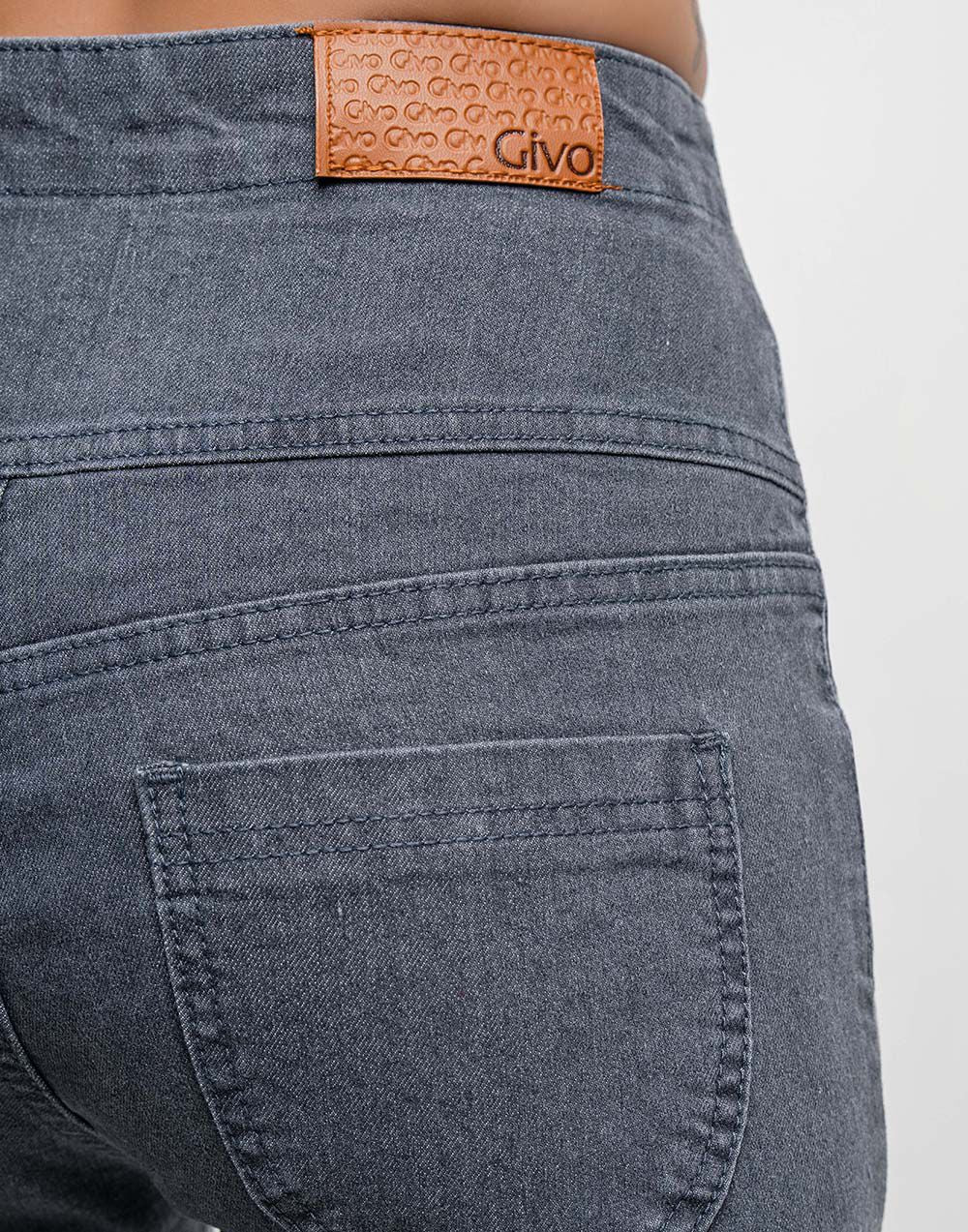GIVO HIGH WAIST DENIM PANT
